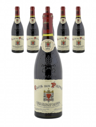 Paul Avril Clos des Papes Chateauneuf-du-Pape 1990 - 6bots