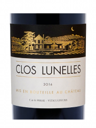 Ch.Clos Les Lunelles 2016 - 3bots