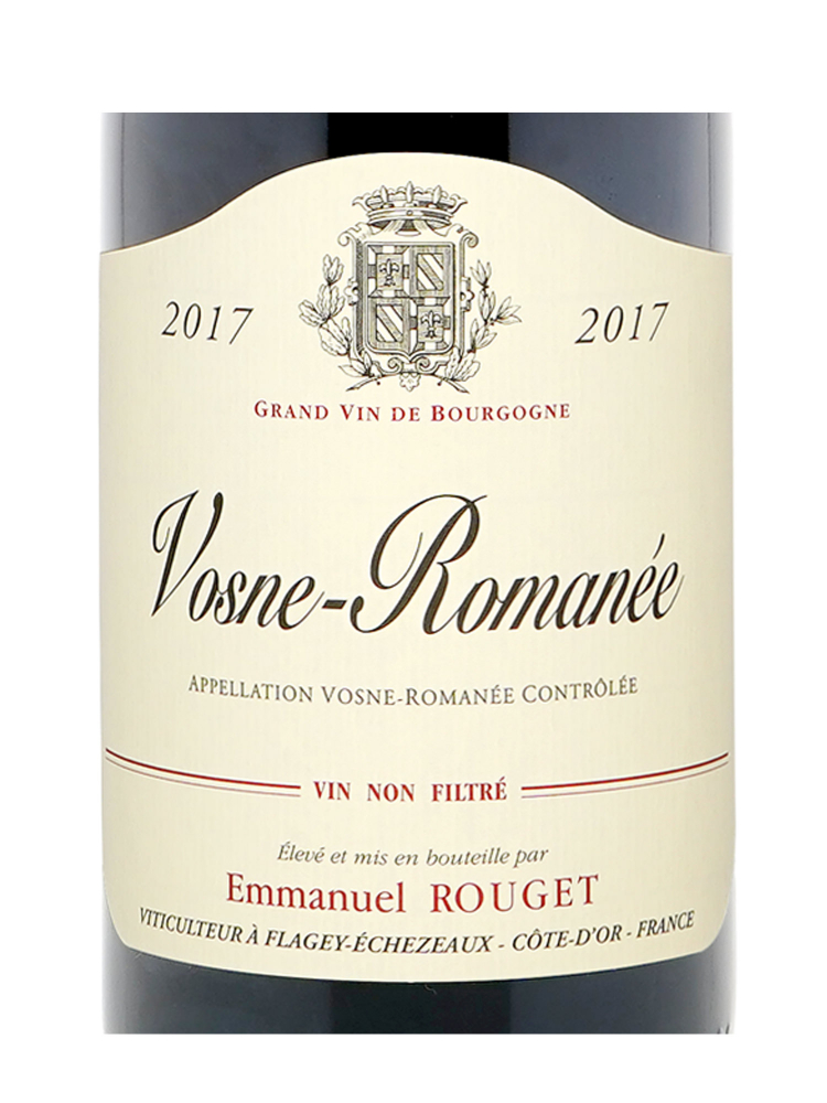 Emmanuel Rouget Vosne Romanee 2017 - 6bots