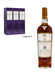 Macallan 1995 18 Year Old Sherry Oak Single Malt 700ml w/box - 3bots