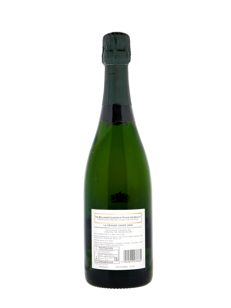 Bollinger La Grande Annee Brut 2000 - 3bots