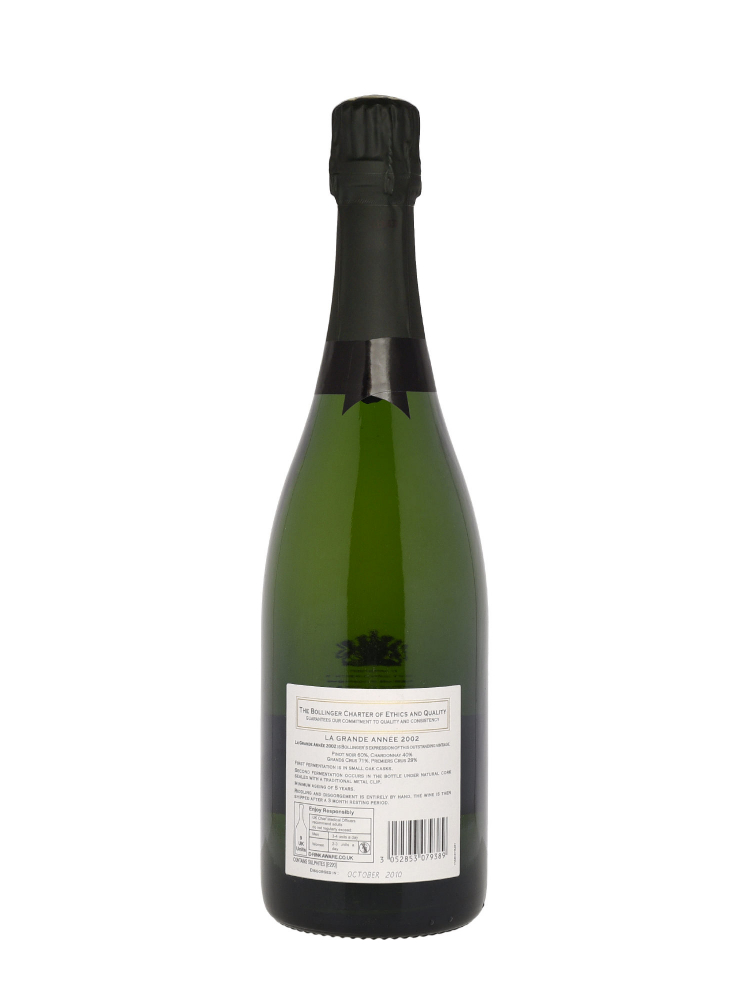 Bollinger La Grande Annee Brut 2002 - 3bots