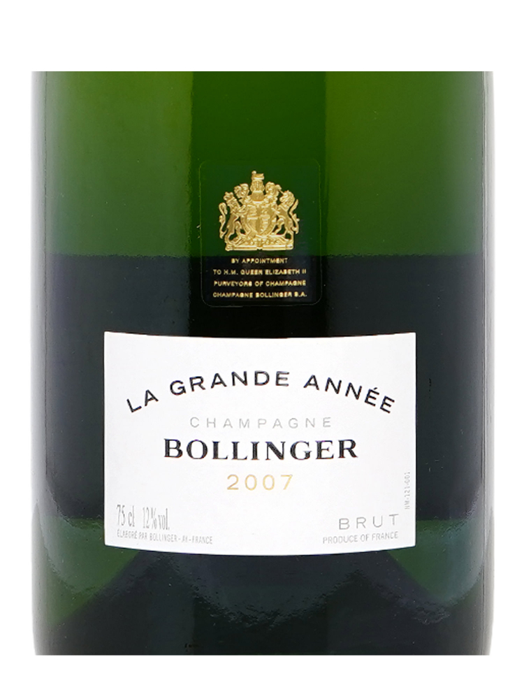 Bollinger La Grande Annee Brut 2007 - 3bots