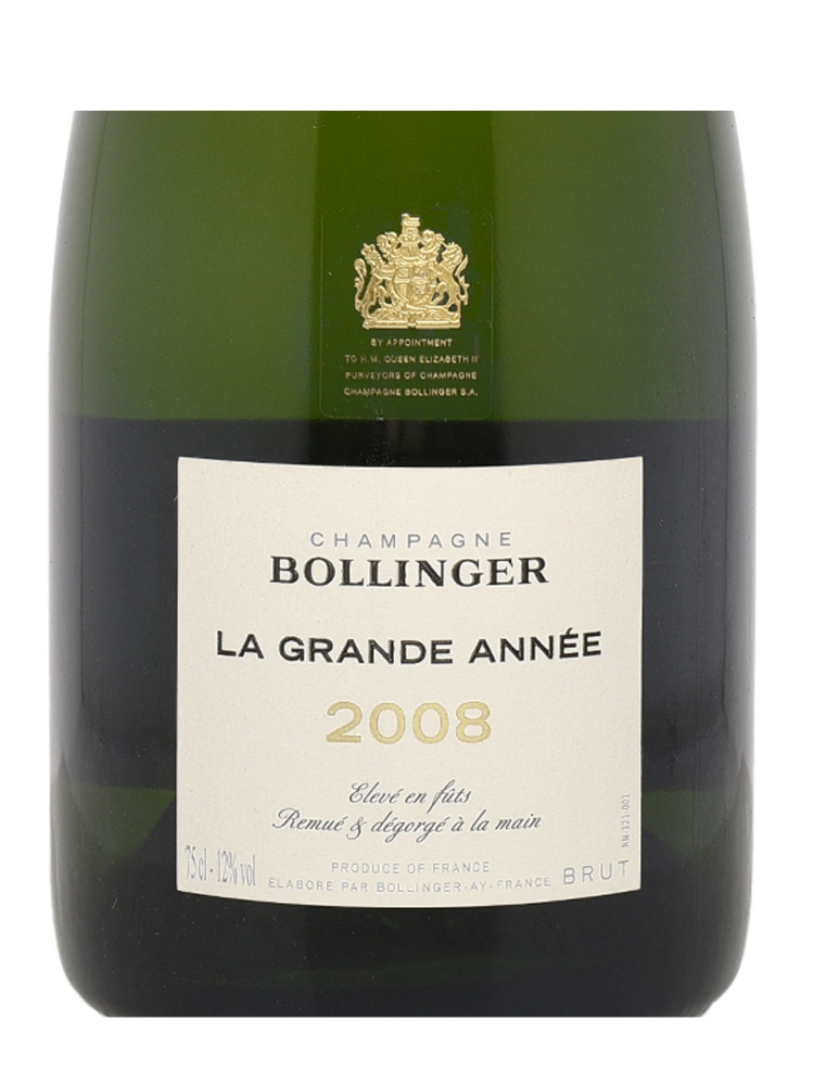 Bollinger La Grande Annee Brut 2008 - 3bots