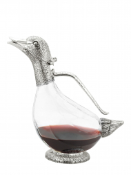Regent Decanter Duck Silver Plated