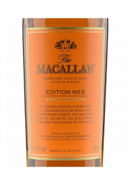 Macallan Edition No.2 Single Malt 700ml w/box - 3bots