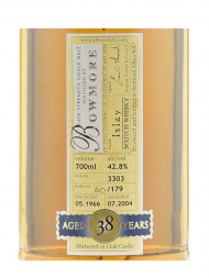 Bowmore 1966 38 Year Old Duncan Taylor (Bottled 2004) Single Malt Whisky 700ml w/box