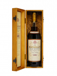 Macallan 1981 18 Year Old Gran Reserva (Bottled 1999) Single Malt 700ml w/wooden box