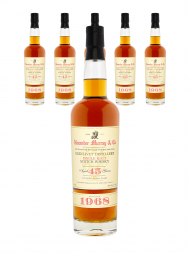 Glenlivet 1968 45 Year Old Alexander Murray Bottling Single Malt Whisky 750ml no box - 6bots