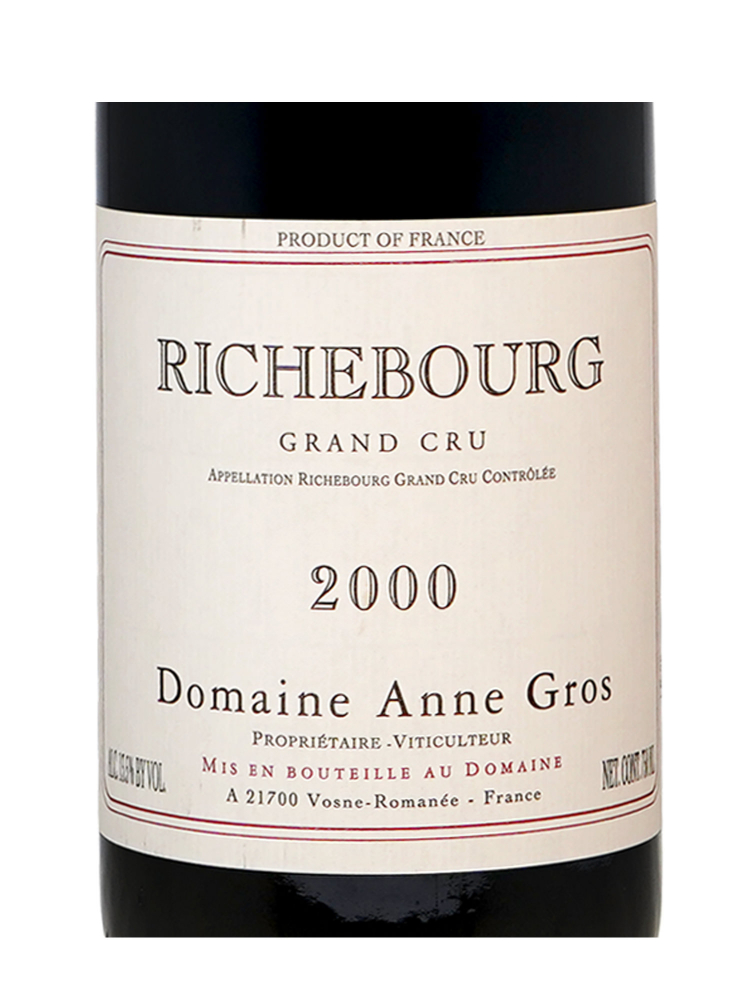 Anne Gros Richebourg Grand Cru 2000 - 6bots