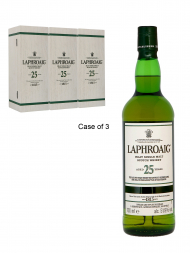拉弗格 25 年单一麦芽威士忌(2021版本) 700ml(盒装) - 3瓶