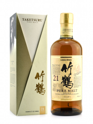 竹鹤 21 年纯麦芽威士忌 700ml (盒装)