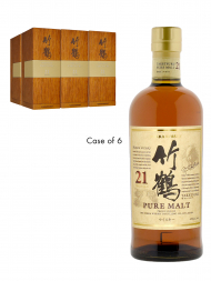 Nikka Taketsuru 21 Year Old Pure Malt Whisky 700ml w/wooden box - 6bots