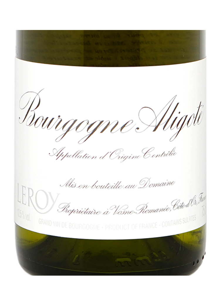 Leroy Bourgogne Aligote 2009 - 3bots