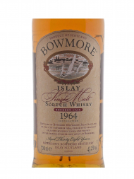 Bowmore 1964 38 Year Old Bourbon Cask Single Malt Whisky 700ml w/box