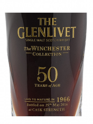 Glenlivet 1966 50 Year Old Winchester Collection (Bottled 2016) Single Malt Whisky 700ml w/box