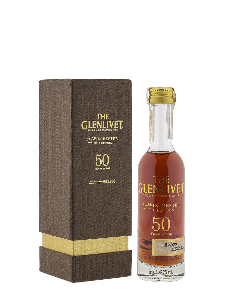 Glenlivet 1966 50 Year Old Winchester Collection (Bottled 2016) Single Malt Whisky 700ml w/box