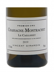 Vincent Girardin Chassagne Montrachet Le Cailleret 1er Cru 2019 - 6bots