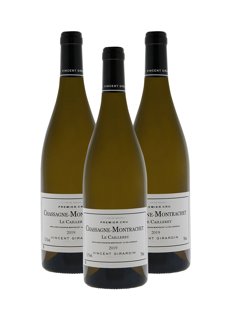 Vincent Girardin Chassagne Montrachet Le Cailleret 1er Cru 2019 - 3bots