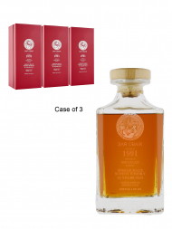 Macallan 1991 25 Year Old Sar Obair Crystal Decanter Sherry Cask #4 Single Malt 700ml w/box - 3bots