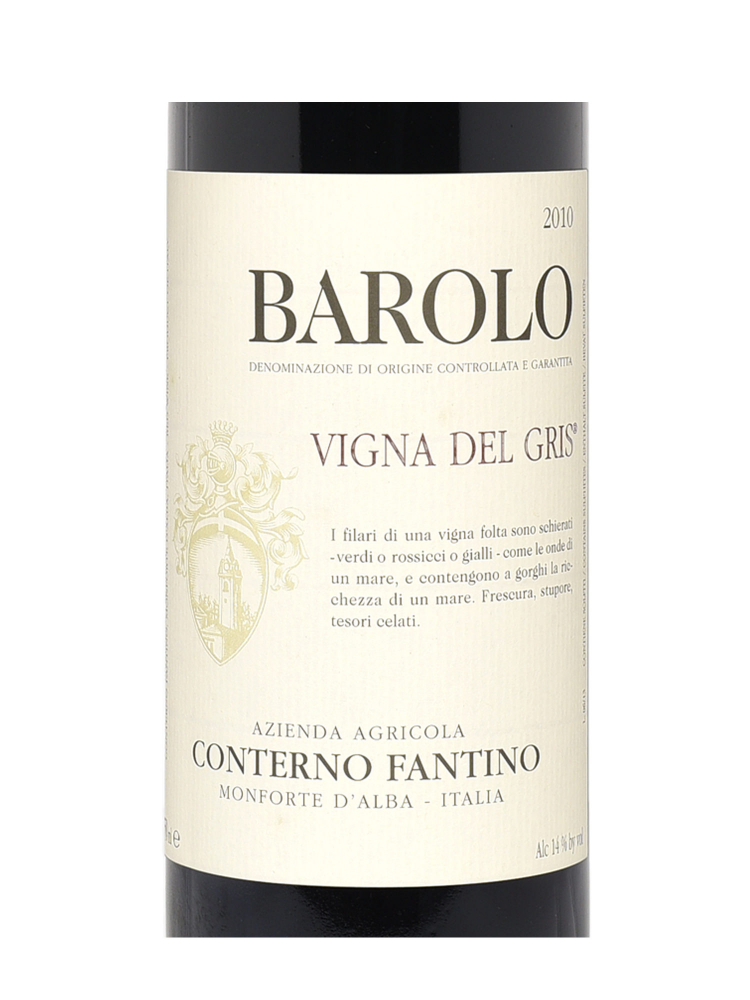 Conterno Fantino Barolo Vigna del Gris 2010 - 3bots