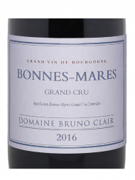 Bruno Clair Bonnes Mares Grand Cru 2016 - 6bots