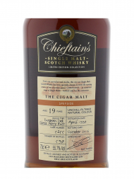 Chieftain 1997 19 Year Old Cask 5255 The Cigar Malt (Bottled 2016) Single Malt 700ml w/box