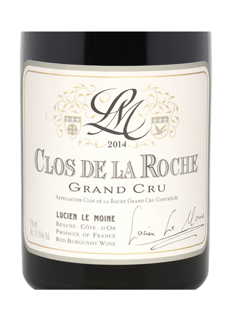 Maison Lucien Le Moine Clos de la Roche Grand Cru 2014 - 6bots