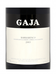 Gaja Barbaresco 2003 - 6bots