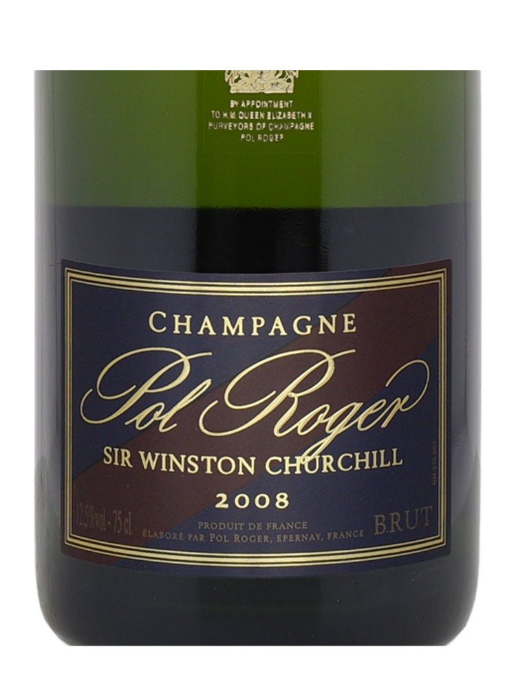 Pol Roger Winston Churchill 2008 w/box - 3bots