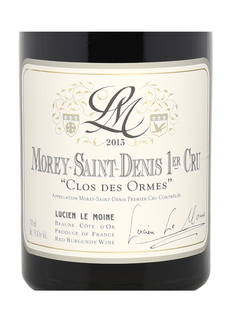 Maison Lucien Le Moine Morey Saint Denis Clos des Ormes 1er Cru 2013 - 6bots