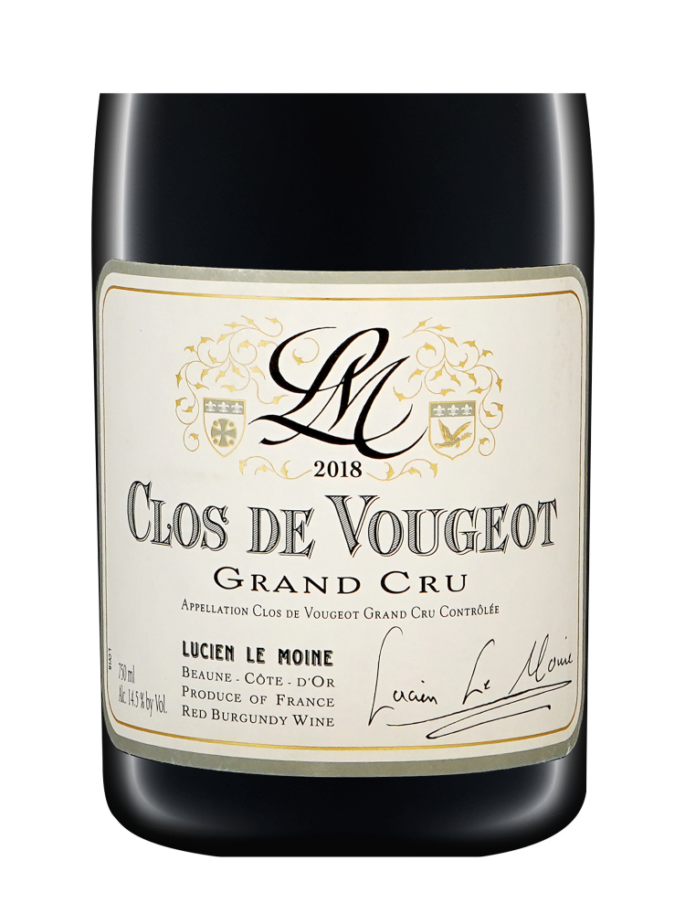 Maison Lucien Le Moine Clos de Vougeot Grand Cru 2018