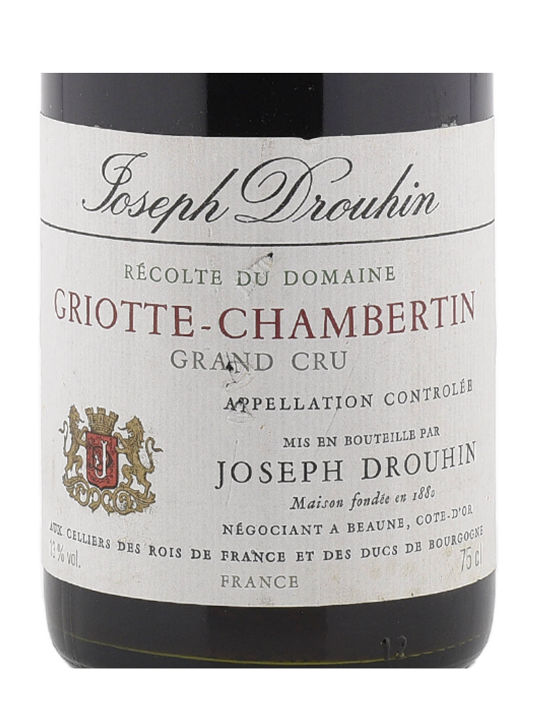 Joseph Drouhin Griottes Chambertin Grand Cru 1988 - 6bots