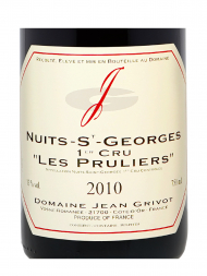 Domaine Jean Grivot Nuits Saint Georges Les Pruliers 1er Cru 2010 - 3bots