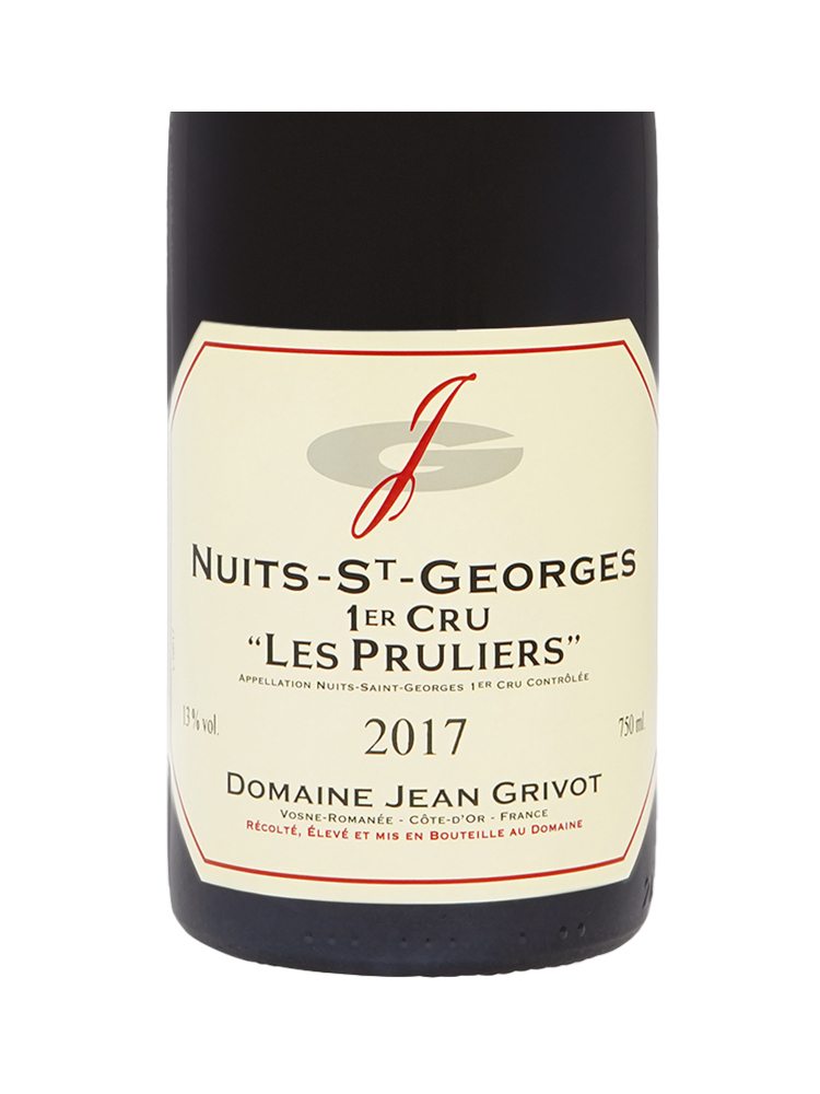 Domaine Jean Grivot Nuits Saint Georges Les Pruliers 1er Cru 2017 - 3bots