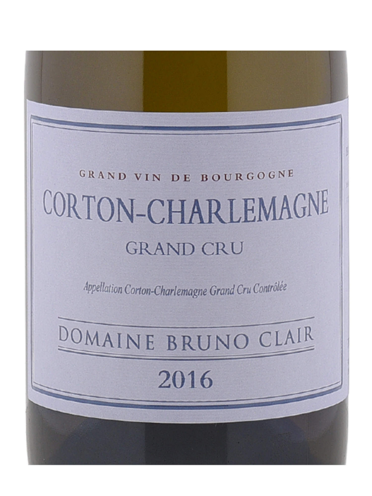 Bruno Clair Corton Charlemagne Grand Cru 2016 - 3bots