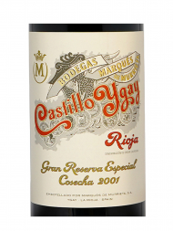 Bodegas Marques de Murrieta Castillo Ygay Gran Reserva Especial 2001 - 3bots