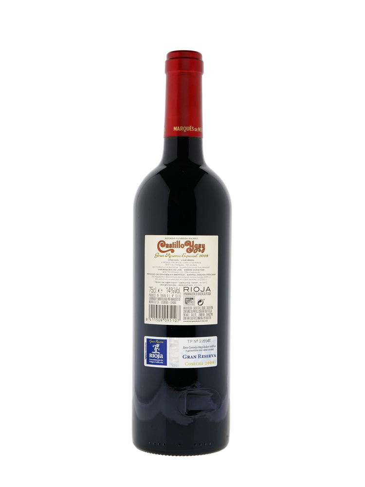 Bodegas Marques de Murrieta Castillo Ygay Gran Reserva Especial 2009 - 3bots