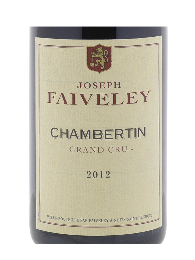 Joseph Faiveley Chambertin Grand Cru 2012 - 3bots