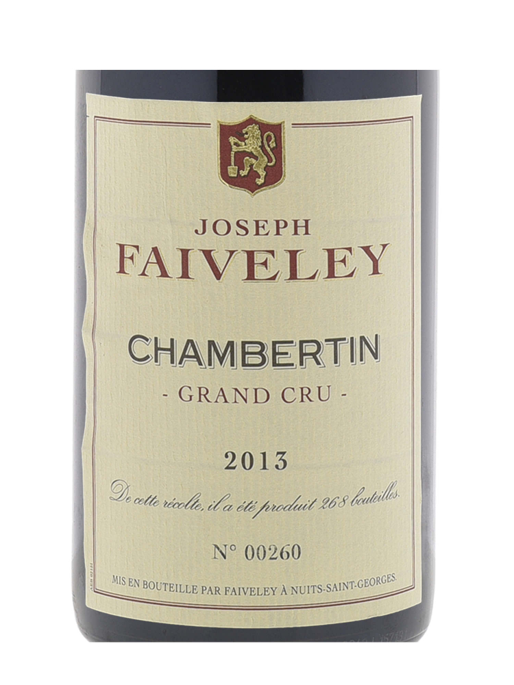 Joseph Faiveley Chambertin Grand Cru 2013 - 6bots