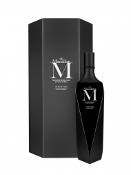 Macallan  M Lalique Crystal Black Decanter Release 2018 Single Malt 700ml w/box