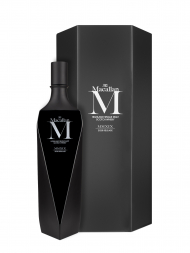 Macallan  M Lalique Crystal Black Decanter Release 2020 Single Malt 700ml w/box