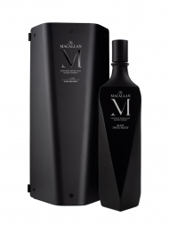 Macallan  M Lalique Crystal Black Decanter Release 2022 Single Malt 700ml w/box