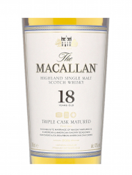 Macallan  18 Year Old Triple Cask Matured Annual Release 2018 Single Malt Whisky 700ml w/box - 6bots