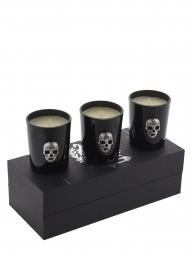 Modern Alchemy Candle Set 1027H-MA Memento Mori Crystal Skull Votives Gift Set of 3