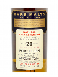 Port Ellen 1978 20 Year Old Rare Malt Selection (Bottled 1998) Single Malt 700ml w/box