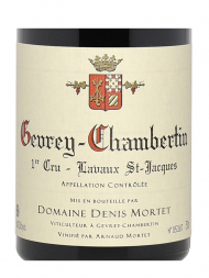 Denis Mortet Gevrey Chambertin Lavaux St Jacques 1er Cru 2010 - 6bots