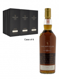 Lagavulin  25 Year Old 200th Anniversary Limited Edition Single Malt 700ml w/box - 6bots