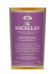 Macallan Edition No.5 Single Malt 700ml w/box - 6bots