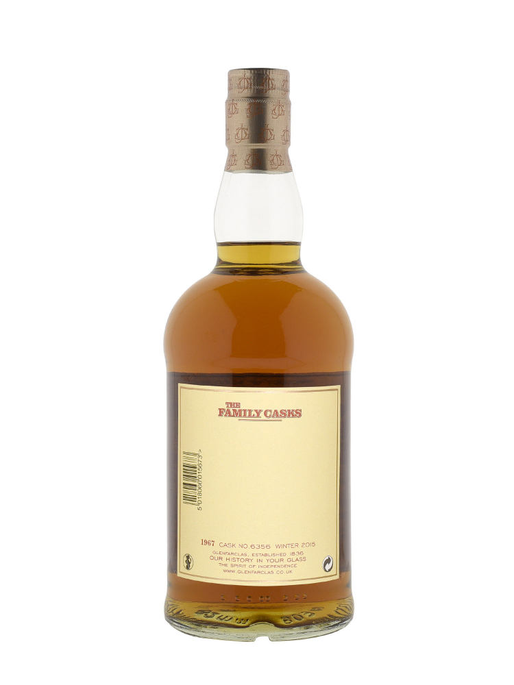 Glenfarclas Family Cask 1967 48 Year Old Cask 6356 W15 (Bottled 2015) Sherry Butt 700ml w/box